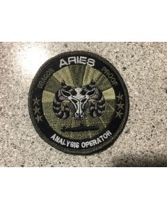 14967 44A- Aries - Analysis Operator Patch Coloured LVG