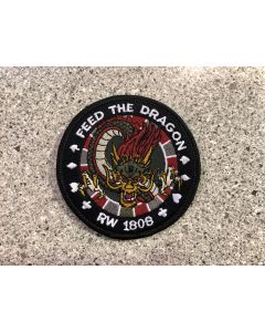 15286-Feed The Dragon RW 1808 Colored LVG Patch