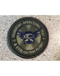 15538 144B - Transport Operational Test and Evaluation Flight Coloured LVG Patch
