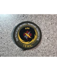 15707 173B - Tactical Electronic Warfare Instructor (TEWIC) Patch - ABM
