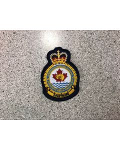 15719 176B -14 Construction Engineering Squadron Heraldic Crest on black fabric
