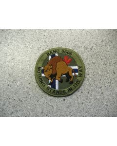 1729 - BANC 0506 Nothing Stand in the way Patch LVG