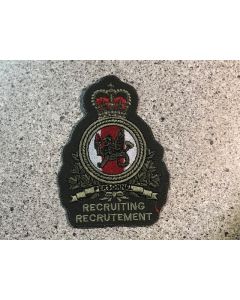 17349 345E - Canadian Forces Recruiting Coloured Heraldic Crest