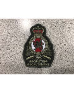 17349 - Canadian Forces Recruiting Coloured Heraldic Crest