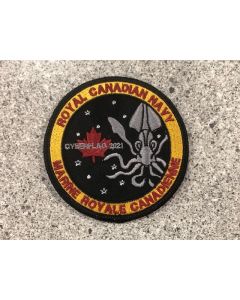 18236 590 H - Royal Canadian Navy - CyberFlag 2021 Patch