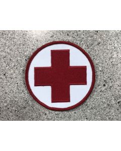 18530611 H - Red Cross Patch 4 inches in diameter