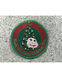 18608 612 F - Woody the talking Christmas Tree Patch