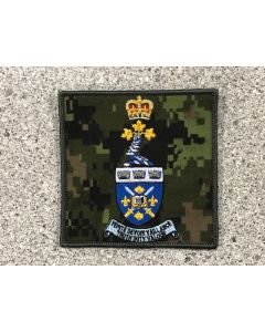 19362 - College Militaire Royal (CMR) Heraldic Crest On CadPat