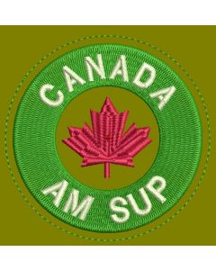 19364 - Canada AM Sup Coloured LVG Patch