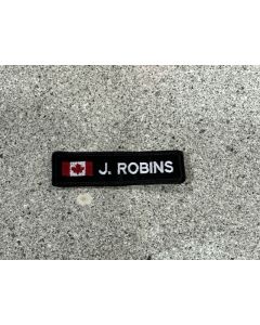 19887 - Canada, National Defence Fire Service Veteran Nametag