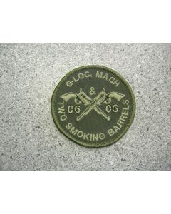 2030 - G-Lock, Mack & Two smoking barrels Patch LVG