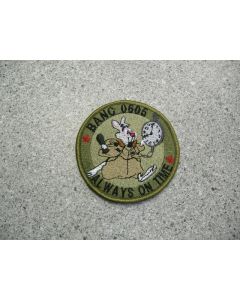 2195 - BANC 0605 Patch LVG Always on time!