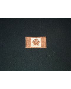 233 164 F - Canadian Flag - Tan