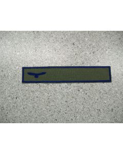 3280 - Nametape Air Cadets on olive drab (Set of 3 includes Velcro with no additional cost)