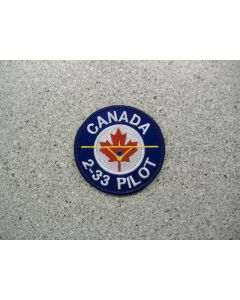3910 234B - Canada 2-33 Pilot Patch