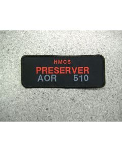 4380 - HMCS PRESERVER - AOR 510 Namebar