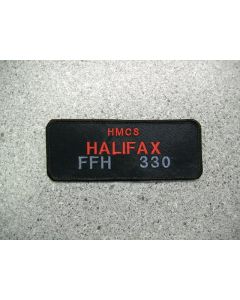 4381 304 D - HMCS HALIFAX - FFH 330 Namebar
