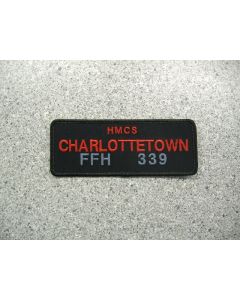 4729 282 F - HMCS Charlottetown Nametag