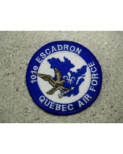 4993 - 101e Escadron Quebec Air Force Patch