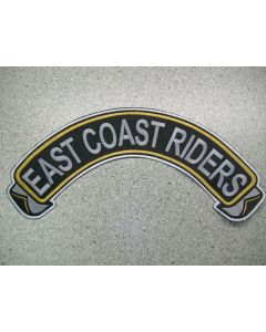 5212 - East Coast Riders Top rocker (East Coast Riders) Upsized