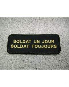 5446 - Soldat Un Jour Soldat Toujours