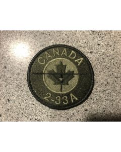 6182 15B- Canada 2-33A Patch LVG