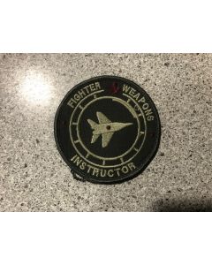 9092 17F- New fighter weapons instructor patch LVG