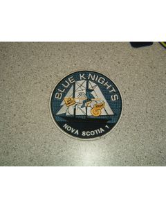 957 - Blue Knights Patch Large