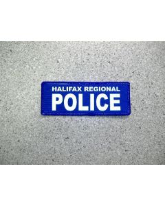 MT6 70 - Halifax Regional Police Patch Reflective Sm